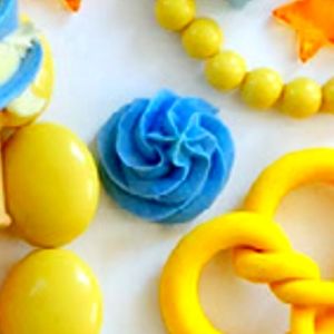 POWDER BLUE Whip Cream Ring  by Celb.designer Ouch.